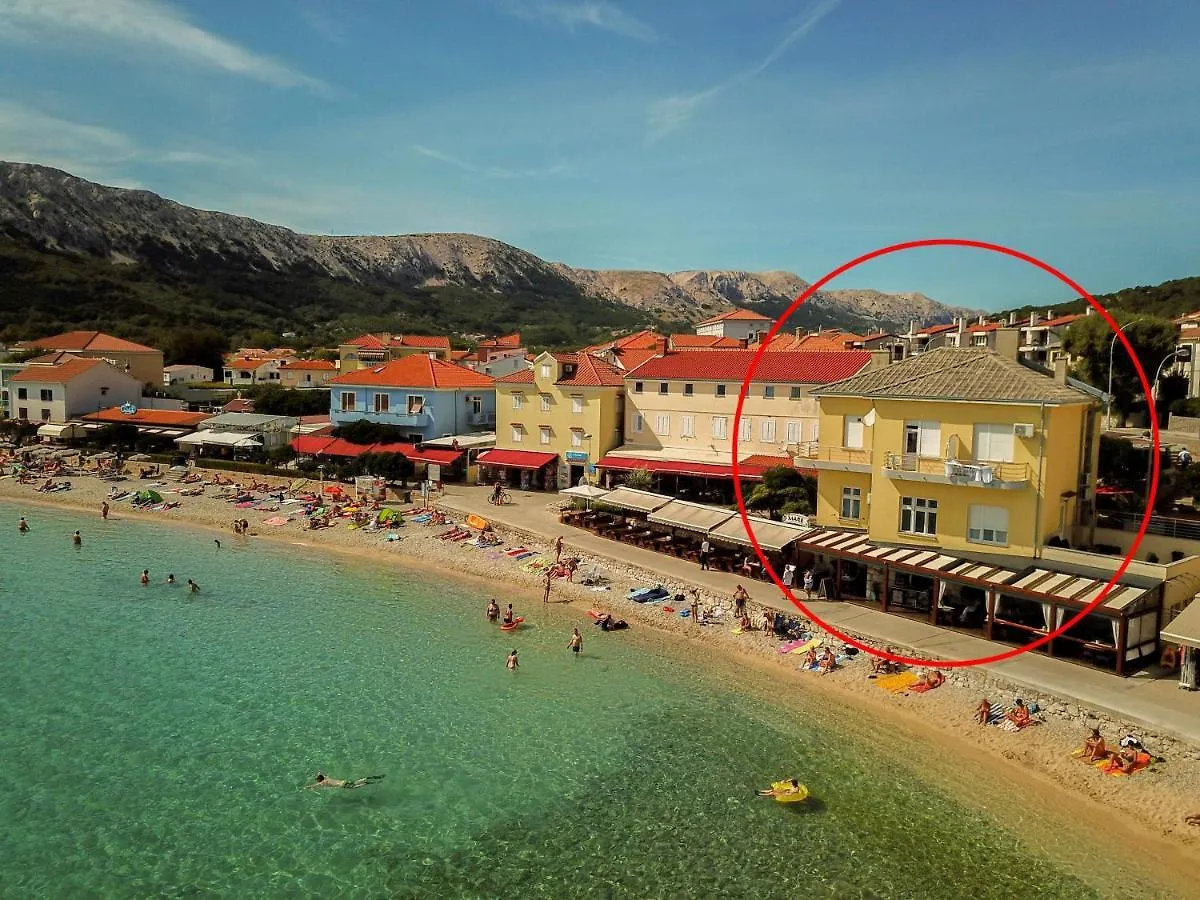 Apartment Seaside With Balcony And Sea View Baska  Baska (Krk)
