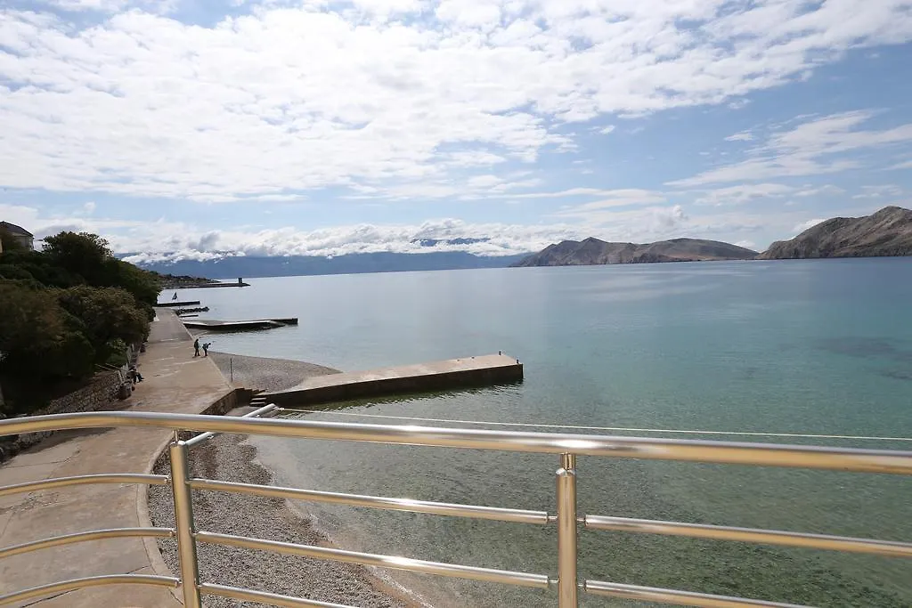 Apartment Seaside With Balcony And Sea View Baška